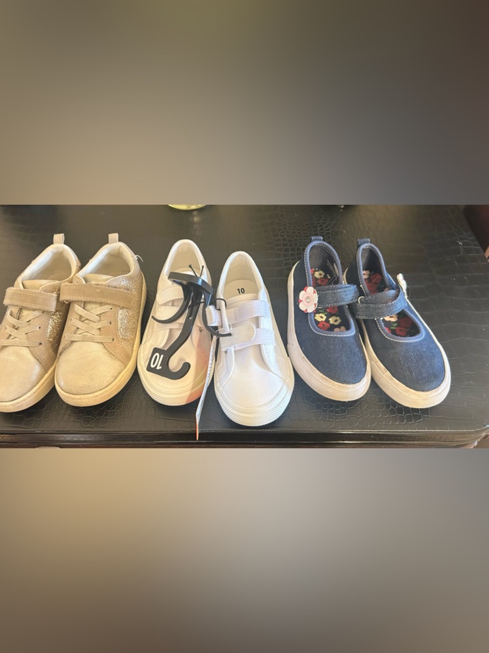 Bundle & save - Toddler girl size 10.  The White Velcro Sneakers are NWT